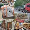 Universal Cargo Truck Tie-Down Straps with Ratchet Tensioner and Self-Locking Mechanism