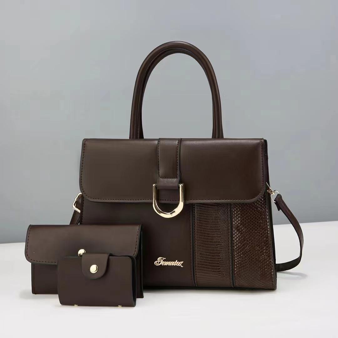 

Новая модная сумка-тоут в стиле пэчворк, женская сумка из трех частей в стиле пэчворк, женская сумка высокого класса, сумка для мам, женская сумка среднего возраста .