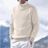 Men's Turtleneck Bottoming Shirt Thermal Long-sleeved Knitted Sweater Top