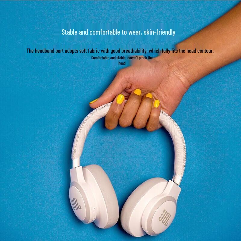 JBL LIVE 660NC Adaptive Noise Cancelling Wireless Over-Ear Headphones