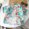 Kids Casual Short Sleeve Shirt For Boys And Girls Children Summer Daily Top
