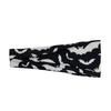 Skull Pumpkin Headband Halloween Headbands for Women, Cute Ghost Bat Cat Skeleton Wide Hair Bands, Elastic Breathable Stretchy Non-Slip Headbands,