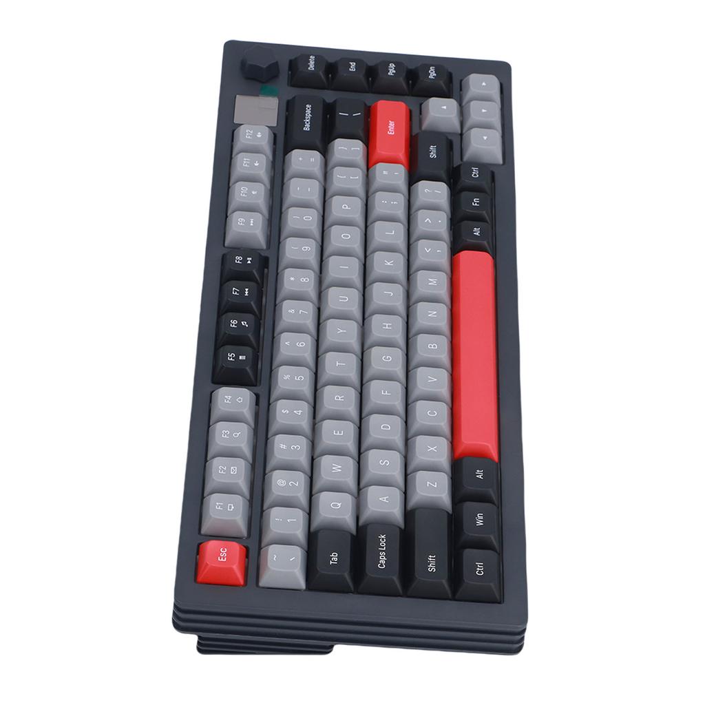 75 Wireless Mechanical Gaming Keyboard with Multimedia Display Crmy Sound Hot Swappable Pre Lubed Linr  es Gasket Structure RGB Backlit