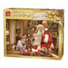 Puzzle Santa's List 1000 Pieces - King - Golden - Mixed - from 12 Years