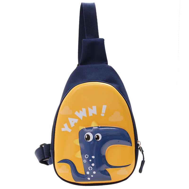 Adorable 2023 Kids Backpack Chest Bag Trendy Cartoon Design Eva Material For Daily Use