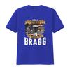 Mens Born At Ft Benning Raised Fort Bragg Airborne Veterans T Shirt Black X Large vintage Washed Comfortable homme fashion
