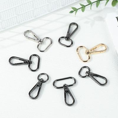 1pcs Jewelry Making Bag Part Accessories DIY KeyChain Hook Bags Strap Buckles Collar Carabiner Snap Lobster Clasp