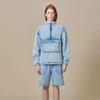 Unisex Denim Anorak  Light Blue 