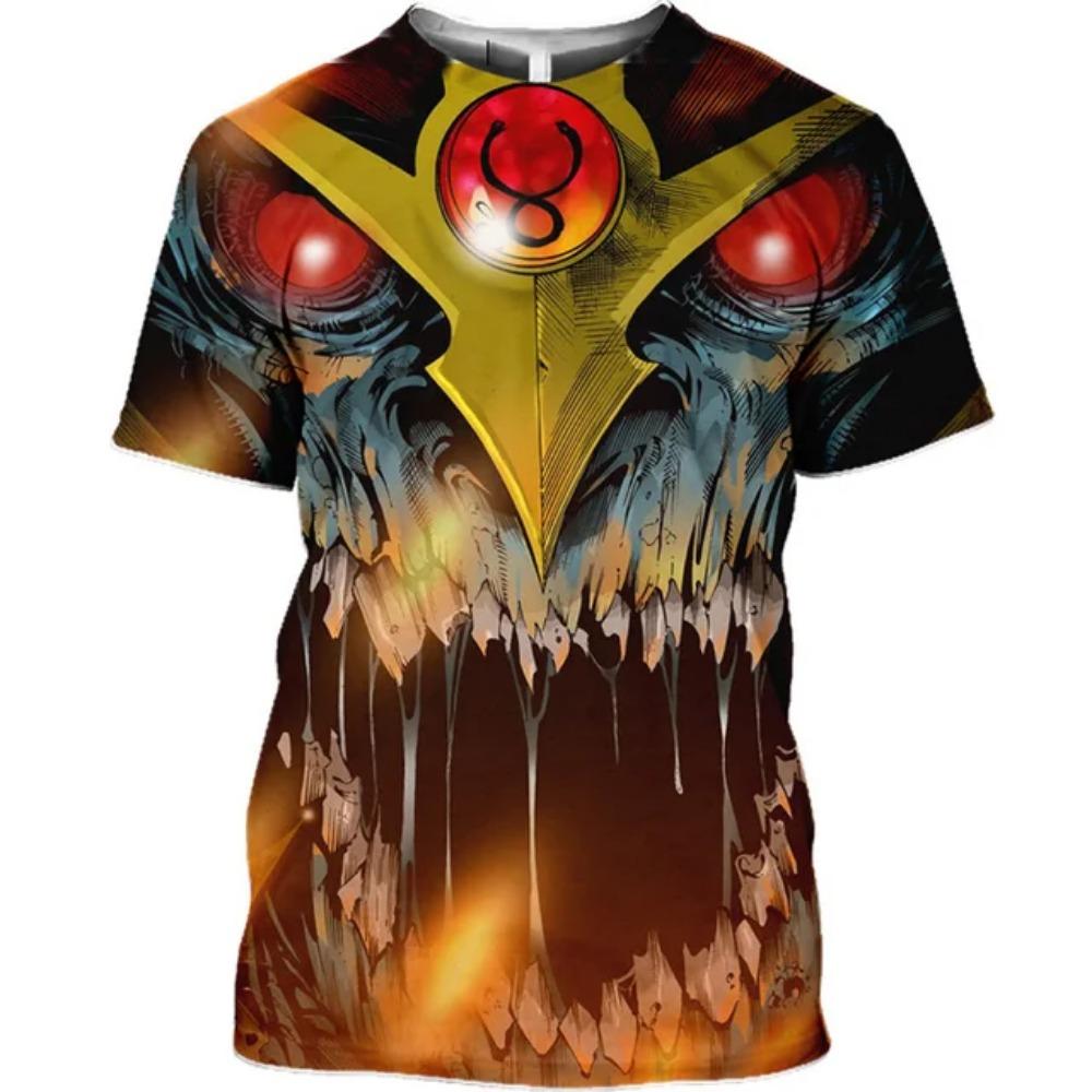 2026 Sommer Anime T-Shirt Thundercats 3D-Druck Herren Damen Mode Übergroß Kinder Junge Kawaii T-Shirts Tops Mädchen Herrenbekleidung