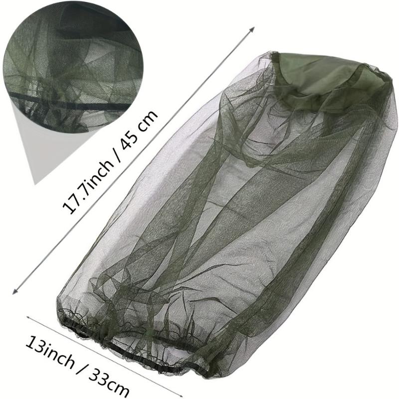 2 buc. Cap de exterior rezistent la tantari pentru barbati si femei, husa verde din plasa, protectie plasa, rezistenta la insecte, rezistenta la albine, caciula pestisorel rezistenta la tantari.