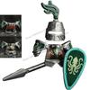 Medieval Military Soldiers Figures MOC Building Blocks Castle Black Eagle Wolf Octopus Griffin Ancient Knight Waffen Bricks Toys