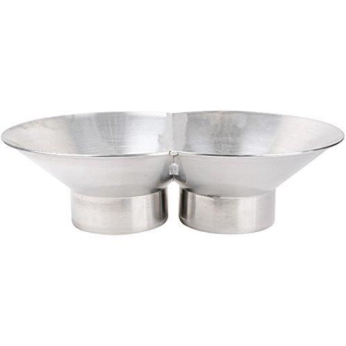 Anneau d'écoulement - Aluminium - Double - Taille 4 - Évite les salissures