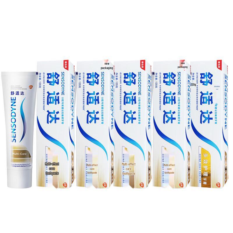 Sensodyne Multi-Care Toothpaste, 120g x 5 Tubes