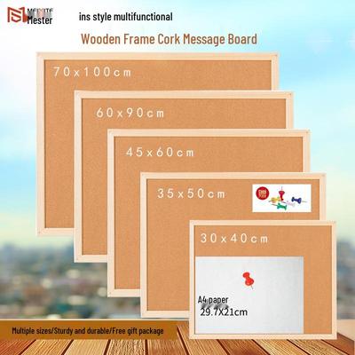Creative Cork Board Photo Wall - Kindergarten Theme for Home, Office, Dorm