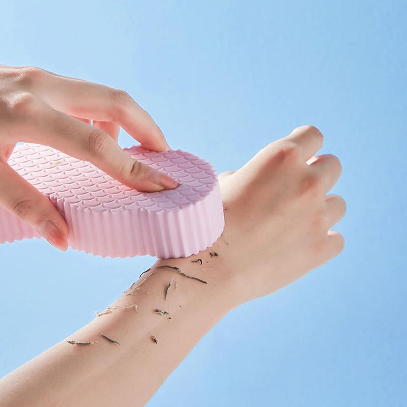 Peeling-Schwamm Weicher Schwamm Duschbürste Körperhaut-Reiniger Entferner für abgestorbene Haut