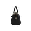 COACH Rowan Cross Grain Leather Boston Bag, One Shoulder Handbag, Crossbody Bag Large Women's Pure Black 79946-IMBLK