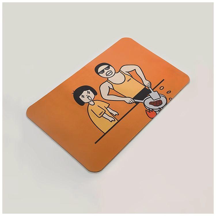 

Кухонный пол нескользящий, маслостойкий, водопоглощающий коврик для пола из диатомовой грязи, придверный коврик, быстросохнущий коврик для пола 40x60cm15.7x23.6in