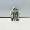 Vintage Zinc Alloy Angel Wings Bell Keychain for Bikers