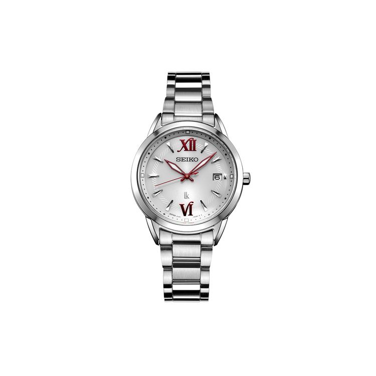 

Seiko Lukia Series Solar Date Display Stylish Solar Quartz Movement Stainless Steel Strap Women watches Silver SUT387J1 Silver Dial
