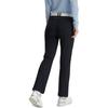 Fila Golf Series Solid Color Soft Comfortable Simple Casual Pants Women Bottoms Black A11W445601F-NV