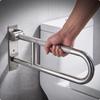 AntiSlip Toilet Grab Bar | SpaceSaving Foldraised Design, Sturdy Stainless Steel Construction