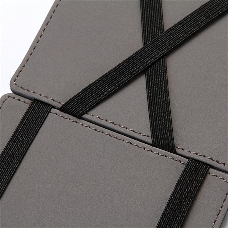 Men Male Pu Leather Small Magic Wallets Zipper Coin Bank Card Case Holder
