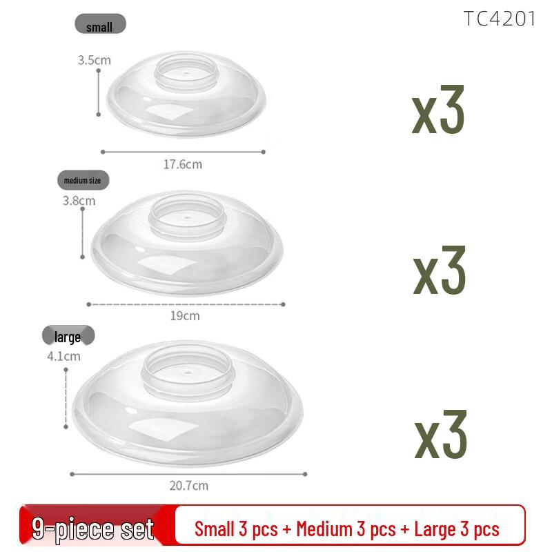 PP5 Food-Grade Microwave Splatter Cover