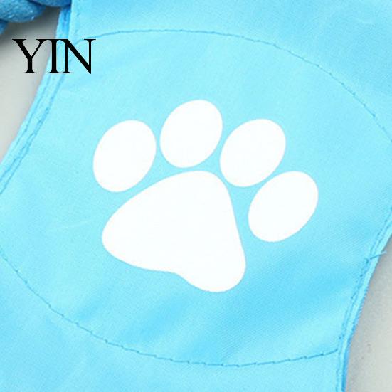 Energy Burning Training Toy Fabric Dog Flying Disc, Cotton Rope Interactive Tug of War Fetch And Play Gear for Small Medium Large Breeds, Outdoor Soft