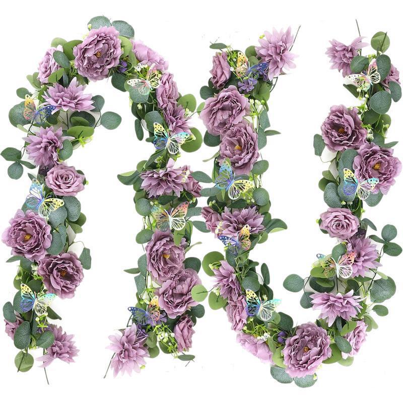 1PC Simulation Eucalyptus Vine Parties Home Decoration Hanging Party Artificial Vine Wall Decor Multiple Options Available