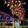 LED Milk Tea Candy Waterproof Hanging Lights - Outdoor Festival Tree Decoration