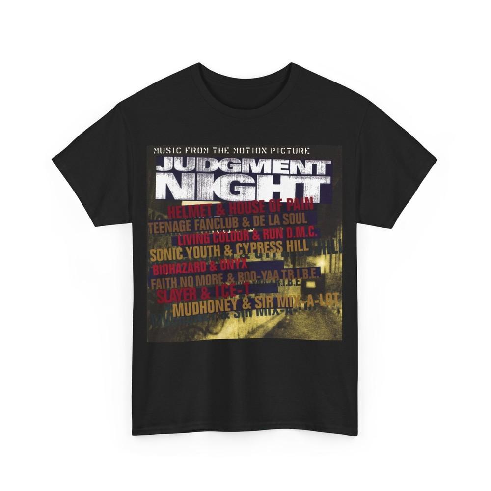 Judgement Night Soundtrack TShirt Movie Shirt Judgement Night Fan Tee Retro Unisex T-Shirt S