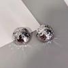 High-End Sparkling Sequin Stud Earrings: Unique, Versatile Luxury Design for Women