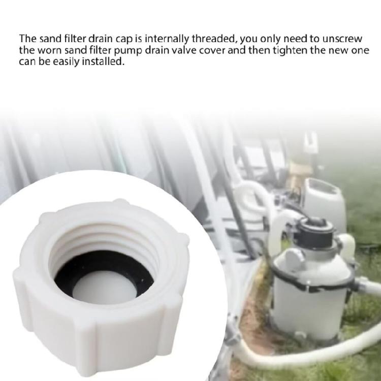 Sand Filter Caps Exact Replacement Filter Drain Caps Sand Filter Drain Assembly Replacement Drain Cover for Sand Filter