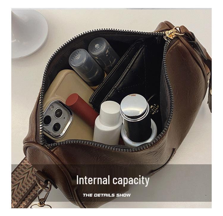 2024 Boston Retro Shoulder Crossbody Bag: Versatile, Hot-Selling Summer Pillow Style