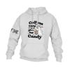 Men's Casual Hooded Loose Long Sleeve With Pocket Halloween Printed Sweatshirt