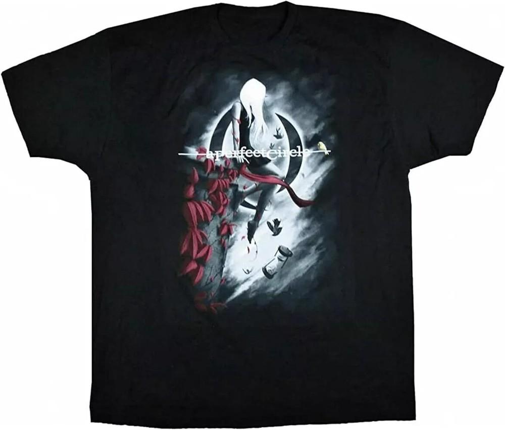 A Perfect Circle Hourglass T-Shirt Cotton Unisex All Size S-5XL Unisex T-Shirt XXXXL 1970₽