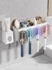 LIEI Suction Cup Wall-Mounted Toothbrush Holder