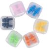 6 Pairs Gel Swimming Or Sleeping Ear Plugs With Separate Packing Case Soft