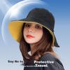 RED DRAGONFLY Women's Summer Outdoor Sun Protection Hat Large Brim Reversible UV Protection Bucket Hat