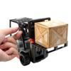 Bau-LKW-Gabelstapler-Modell-Simulation, verdicktes, sturzfestes Kinder-Trägheitsauto-Spielzeug mit Fracht-Jungen-Geschenk
