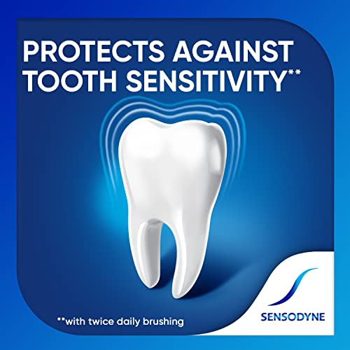 Sensodyne Repair and Protect Whitening Sensitivity Toothpaste for Sensitive Teeth, 3.4 Ounces (Pack of 2)