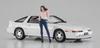 Hasegawa Toyota Supra A70 Twin Turbo 1990 Figure Plastic Model SP614 1/24 2.0GT w/Girls (Car)