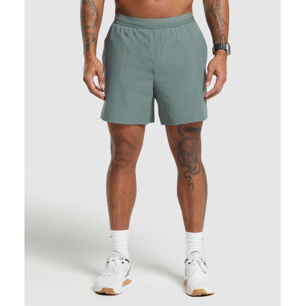 

GYMSHARK Land to Water 6 Шорты-карго Бирюзовые A5A6I TBNG 3XL