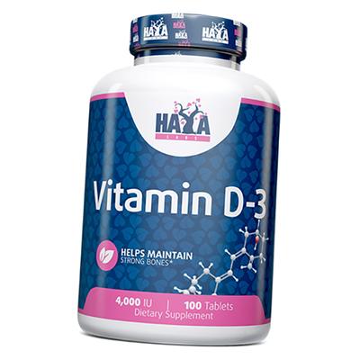 Witamina D3, Vitamin D-3 4000, Haya 100 tabl (36405095)
