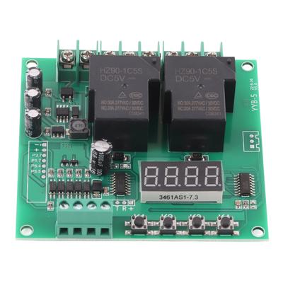 YYB?5 12v 24v Motor Forward  Reverse Control Board Two Relay Delay Timing Cycle Module