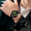 Sanda Neue 1089 Stahlgürtel Rad Serie Stil Mode Trend Coole Quarz Herrenuhr Lässige Persönlichkeit Herrenuhr