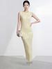 2026 Summer High-End Socialite Goddess Style Sleeveless Miyake Dress