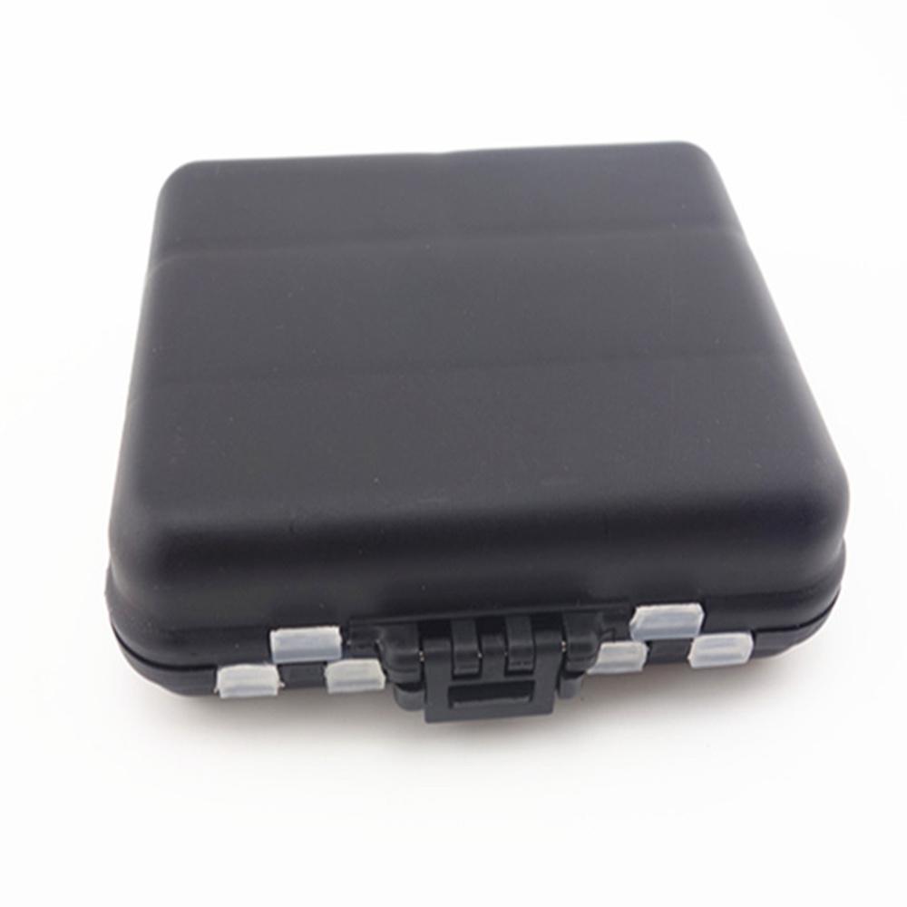 1 Piece 12x10x3.5cm Mini Storage Case Flying Fishing Tackle Box ABS Material New