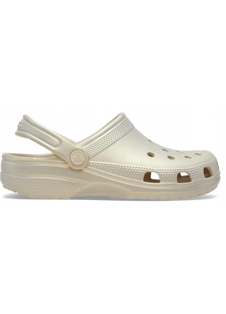 Crocs Classic Pearl Shine Clog 213785 Beige Frappe Marime EU 41-42 Damen Freizeit-Clogs