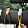 2pcs Creative Car Hook Cute Cat Car Seat Hanger Hooks Behind-seat Accessories Organizer Hook Bags Clothes Sundries Hanger Clip